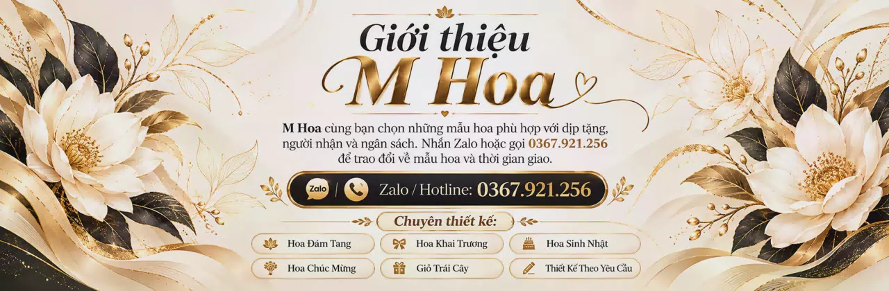 Ảnh bìa Shop hoa tươi Đồng Xoài - Một món hoa, nhiều điều muốn nói